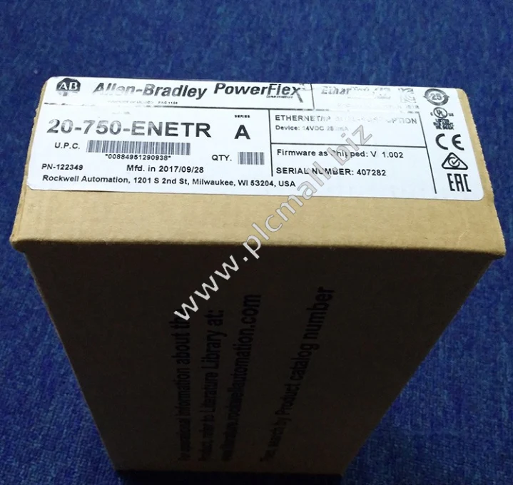 20-750-ENETR Allen Bradley PowerFlex 750 EtherNet-IP Adapter Brand new Fast shipping